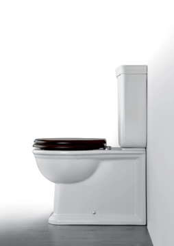 IMPERO - Close coupled Floor mounted Vitreous China toilet by Olympia Ceramica - view 3